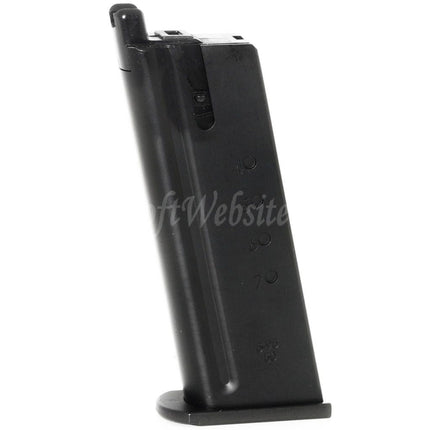 Chargeur à gaz WE (WE-TECH) 27rd pour pistolets WE CYBERGUN Thompson Desert Eagle L6 version .50AE Series GBB Airsoft Noir