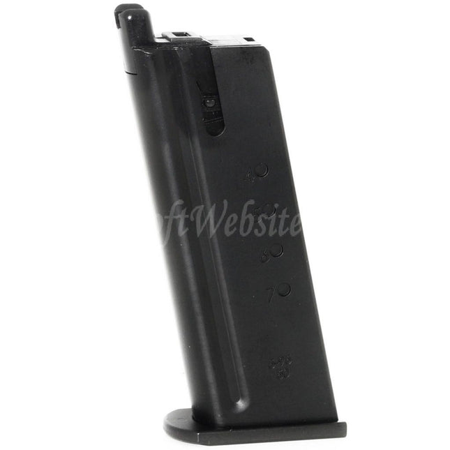 WE (WE-TECH) 27rd Gas Magazine For WE CYBERGUN Thompson Desert Eagle L6 version .50AE Series GBB Pistols Airsoft Black
