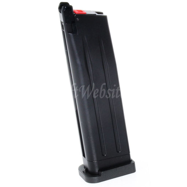 EMG TTI 2011 COMBAT MASTER 30rd Gas Magazine for Hi-Capa Series GBB Pistols Airsoft Black