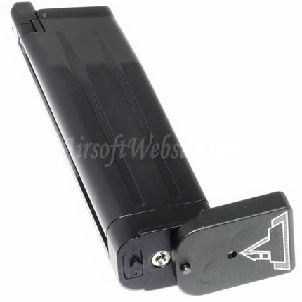 EMG TTI 2011 COMBAT MASTER 30rd Gas Magazin für Hi-Capa Series GBB Pistolen Airsoft Schwarz