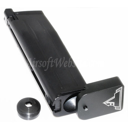 Chargeur CO2 EMG TTI 2011 COMBAT MASTER 30 coups pour pistolets GBB série Hi-Capa, noir Airsoft