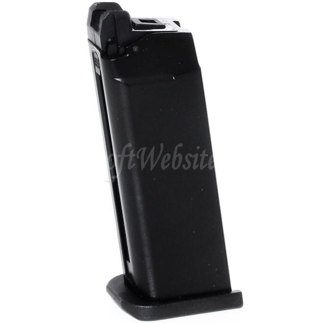 WE (WE-TECH) 20rd G19 GEN5 Gas Magazine for G19 G23 G26 Series GBB Pistols Airsoft Black