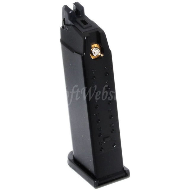 WE (WE-TECH) 20rd G19 GEN5 Gas Magazine for G19 G23 G26 Series GBB Pistols Airsoft Black