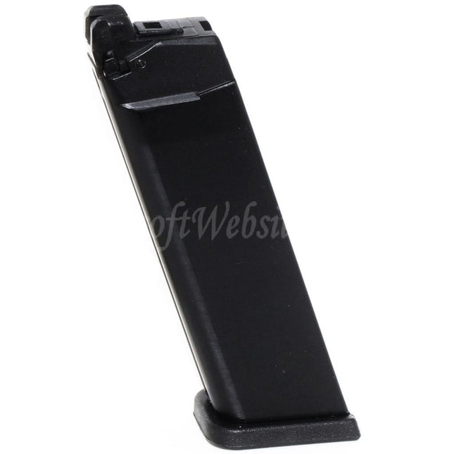 WE (WE-TECH) 27rd MOS Gas Magazine for Optic Ready Slide Version EMG SAI BLU WE Galaxy AW VX7 VX9 G17 G19 Series GBB Pistols Airsoft Black