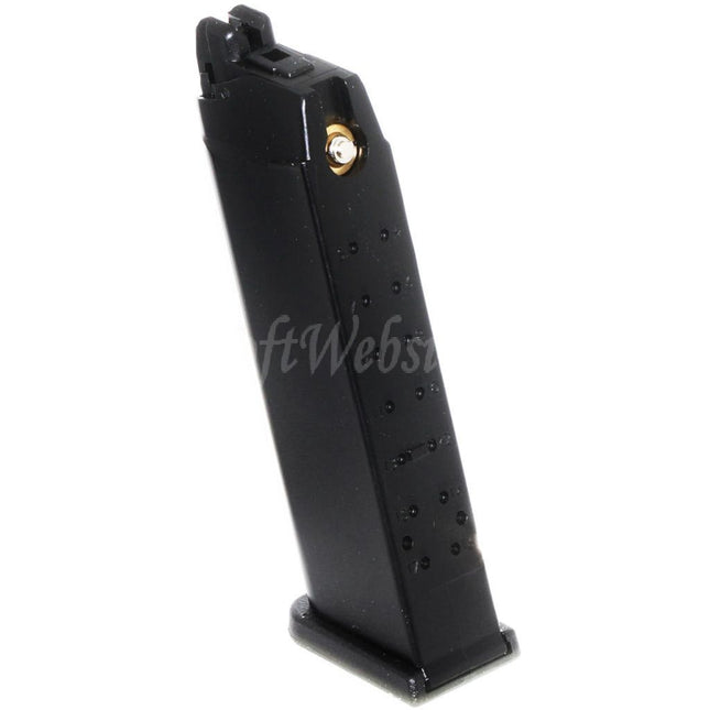 WE (WE-TECH) 27rd MOS Gas Magazine for Optic Ready Slide Version EMG SAI BLU WE Galaxy AW VX7 VX9 G17 G19 Series GBB Pistols Airsoft Black