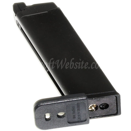 WE (WE-TECH) 25rd Gas Magazine for G17 G18C G34 G35 G-Series GBB Pistols Airsoft Black