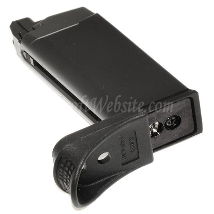 Chargeur à gaz WE (WE-TECH) 15 coups pour pistolets GBB DOUBLE BELL / WE / Tokyo Marui G26 G27 Series Airsoft Noir