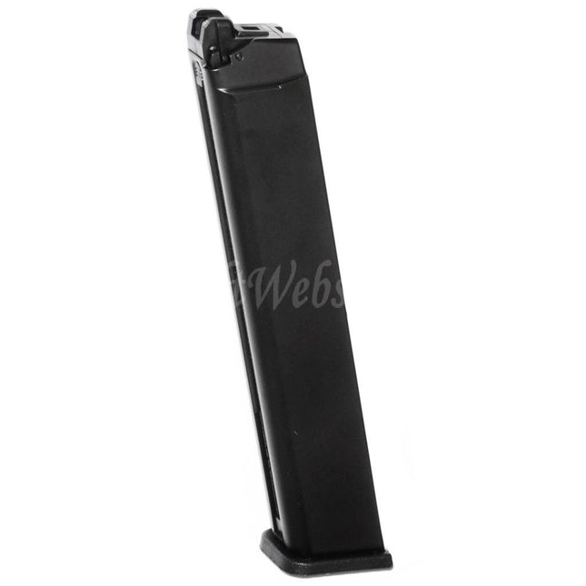 WE (WE-TECH) 50rd Gas Magazine Long Type for G17 G18C G34 G35 G-Series GBB Pistols Airsoft Black