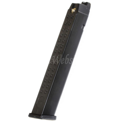 WE (WE-TECH) 50rd Gas Magazine Long Type for G17 G18C G34 G35 G-Series GBB Pistols Airsoft Black