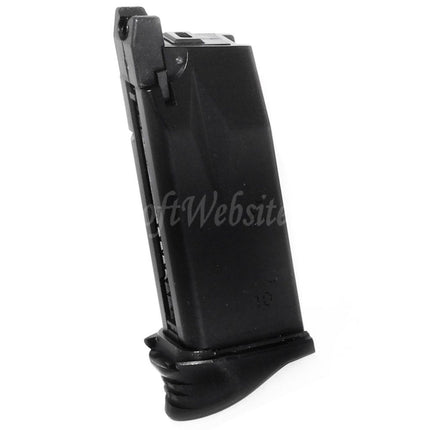 WE (WE-TECH) 17rd Gas Magazine for P99 COMPACT Series GBB Pistols Airsoft Black