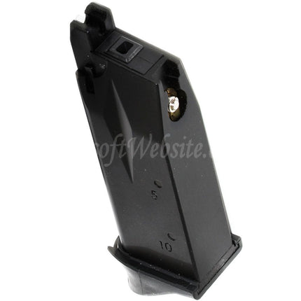 WE (WE-TECH) 17rd Gas Magazine for P99 COMPACT Series GBB Pistols Airsoft Black