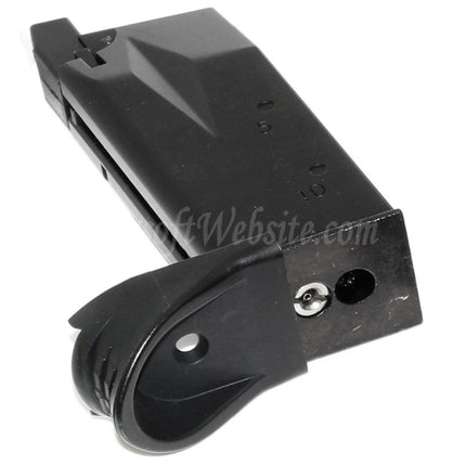 WE (WE-TECH) 17rd Gas Magazine for P99 COMPACT Series GBB Pistols Airsoft Black