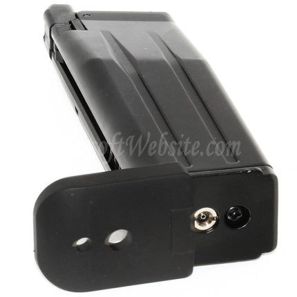 WE (WE-TECH) 23rd Gas Magazine for WE Baby Hi-Capa 3.8 Series GBB Pistols Airsoft Black