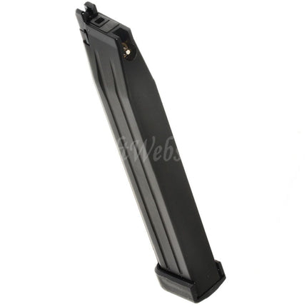 WE (WE-TECH) 50rd Extended Long Gas Magazine for Hi-Capa Series GBB Pistols Airsoft Black