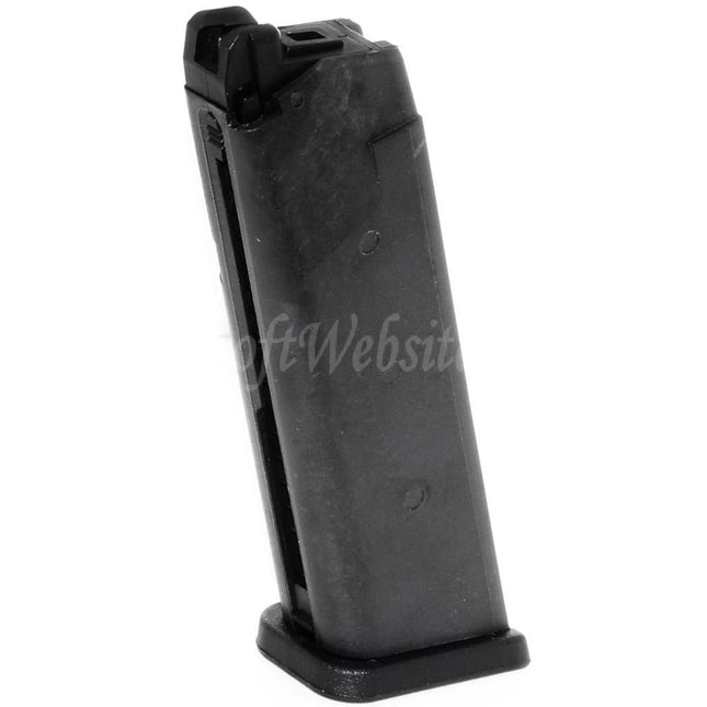 WE (WE-TECH) 25rd Polymer Gas Magazine for Stark Arms S17 S18 S19 G17 G18C G34 G35 G-Series GBB Pistols Airsoft Black