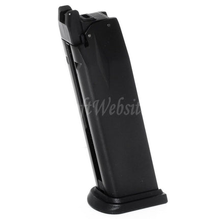Chargeur CO2 WE (WE-TECH) 26 cartouches pour pistolets Air Venturi Springfield Armory WE XDM Series GBB Airsoft Noir