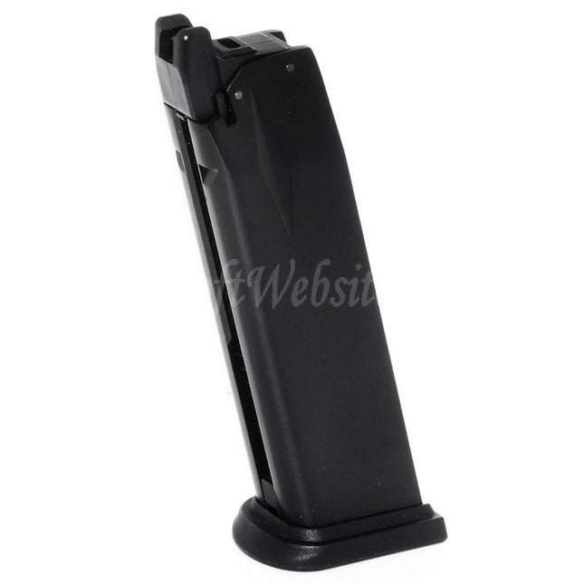 Chargeur CO2 WE (WE-TECH) 26 cartouches pour pistolets Air Venturi Springfield Armory WE XDM Series GBB Airsoft Noir
