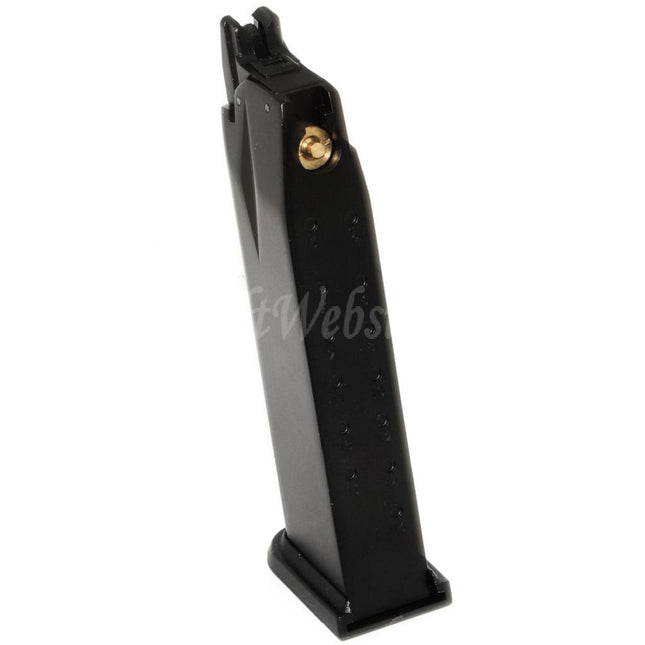 Chargeur CO2 WE (WE-TECH) 26 cartouches pour pistolets Air Venturi Springfield Armory WE XDM Series GBB Airsoft Noir