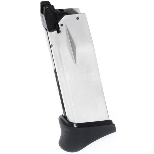 Chargeur à gaz WE (WE-TECH) 14e pour pistolets Air Venturi Springfield Armory WE XDM COMPACT 3.8 Series GBB Airsoft Silver