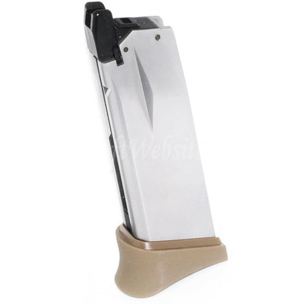 WE (WE-TECH) 14rd Gas Magazine for Air Venturi Springfield Armory WE XDM COMPACT 3.8 Series GBB Pistols Airsoft Silver