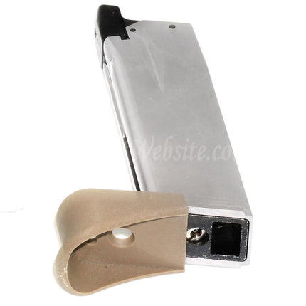 WE (WE-TECH) 14rd Gas Magazine for Air Venturi Springfield Armory WE XDM COMPACT 3.8 Series GBB Pistols Airsoft Silver
