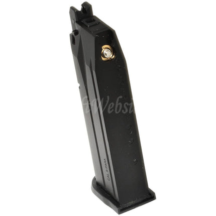 WE (WE-TECH) 25rd Gas Magazine for WE Bulldog Tokyo Marui PX4 Series GBB Pistols Airsoft Black