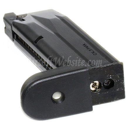 WE (WE-TECH) 20rd Gas Magazine Short Type for WE Bulldog PX4 Compact Series GBB Pistols Airsoft Black