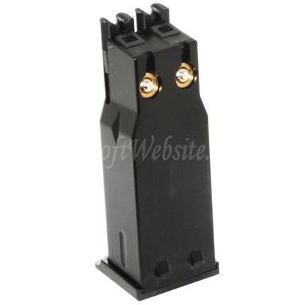 WE (WE-TECH) 32rd Double Barrel Gas Magazine for WE Double Barrel MAKAROV PMM Series GBB Pistols Airsoft Black