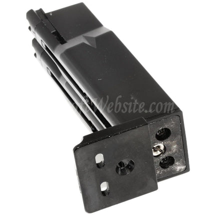 WE (WE-TECH) 32rd Double Barrel Gas Magazine for WE Double Barrel MAKAROV PMM Series GBB Pistols Airsoft Black