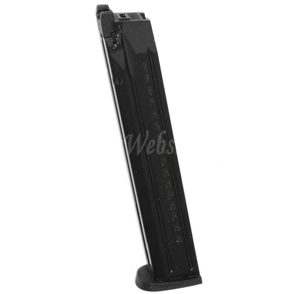 WE (WE-TECH) 50rd Gas Magazine Long Type for WE Toucan Big Bird M&P Series GBB Pistols Airsoft Black