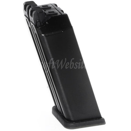 WE (WE-TECH) 48rd Gas Magazine for WE G17 G18C G19 G34 Double Barrel Series GBB Pistols Airsoft Black