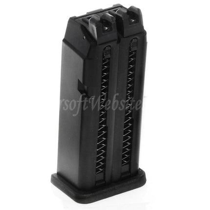 WE (WE-TECH) 48rd Gas Magazine for WE G17 G18C G19 G34 Double Barrel Series GBB Pistols Airsoft Black
