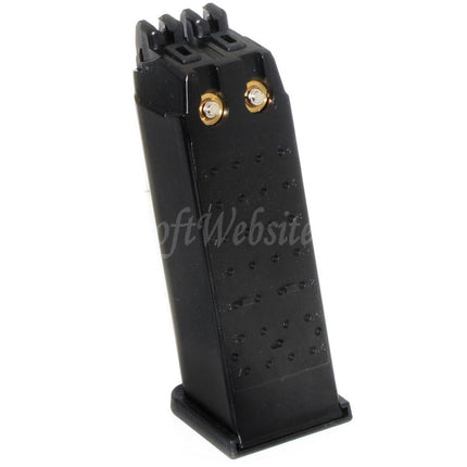 WE (WE-TECH) 48rd Gas Magazine for WE G17 G18C G19 G34 Double Barrel Series GBB Pistols Airsoft Black
