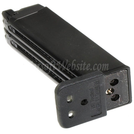 WE (WE-TECH) 48rd Gas Magazine for WE G17 G18C G19 G34 Double Barrel Series GBB Pistols Airsoft Black