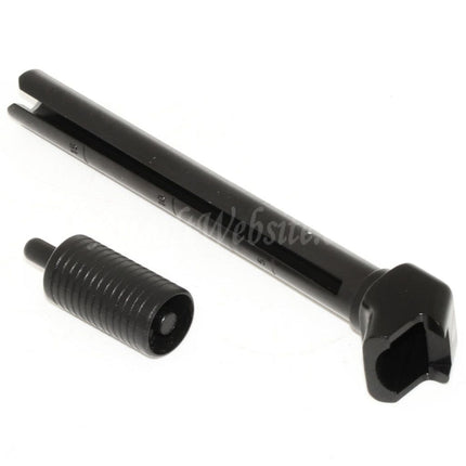 Chargeur à tambour à gaz WE (WE-TECH) de 50 cartouches pour pistolet Armorer Works A180 Blaster WE P08 Luger GBB