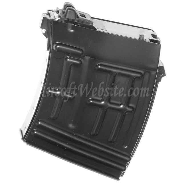 WE (WE-TECH) 21rd Gas Magazine for WE ACE VD SVD Series GBB Rifles Airsoft Black