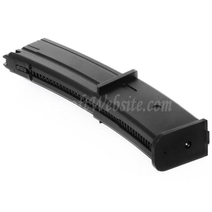 WE (WE-TECH) 44rd Gas Magazine for WE SMG-8 MP7 Series GBB SMG Rifles Airsoft Black