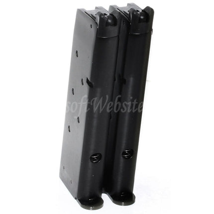 WE (WE-TECH) 32rd Double Barrel Gas Magazine for AW MX Series / WE Double Barrel 1911 Series GBB Pistols Airsoft