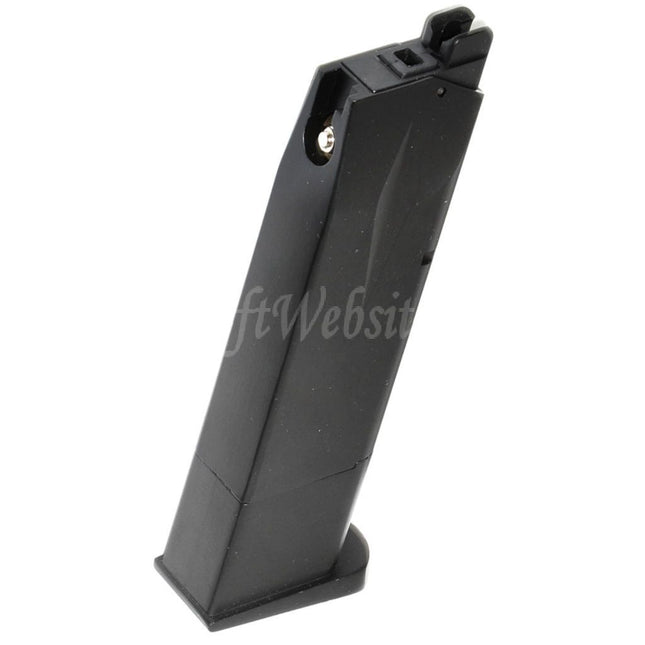 WE (WE-TECH) 26rd Gas Magazine for Cybergun Swiss Arms P226 WE F226 Series GBB Pistols Airsoft Black