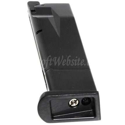 WE (WE-TECH) 26rd Gas Magazine for Cybergun Swiss Arms P226 WE F226 Series GBB Pistols Airsoft Black