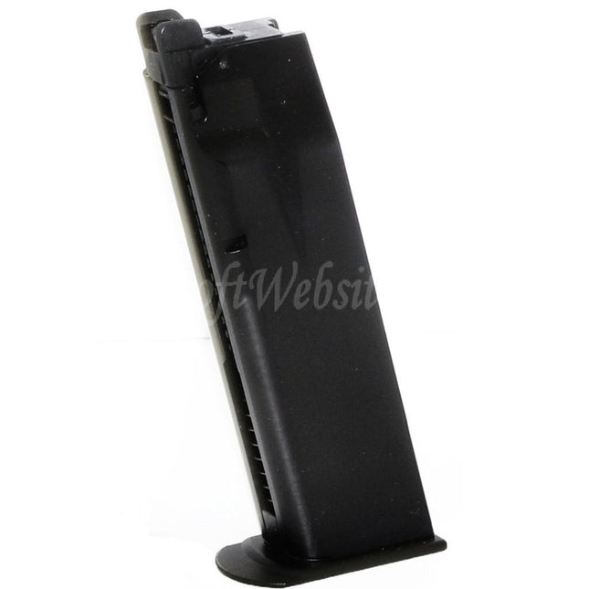 WE (WE-TECH) 26rd Gas Magazine for Cybergun Swiss Arms P226 WE F226 E2 Series GBB Pistols Airsoft Black