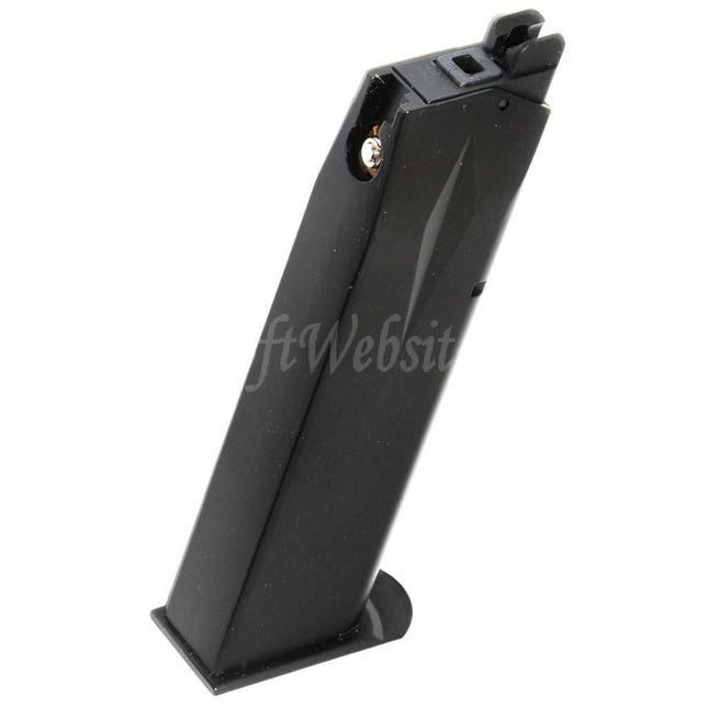 WE (WE-TECH) 26rd Gas Magazine for Cybergun Swiss Arms P226 WE F226 E2 Series GBB Pistols Airsoft Black