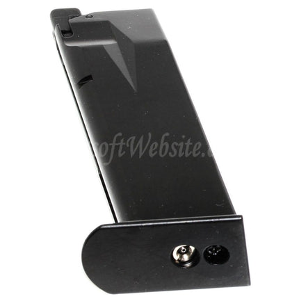 WE (WE-TECH) 26rd Gas Magazine for Cybergun Swiss Arms P226 WE F226 E2 Series GBB Pistols Airsoft Black