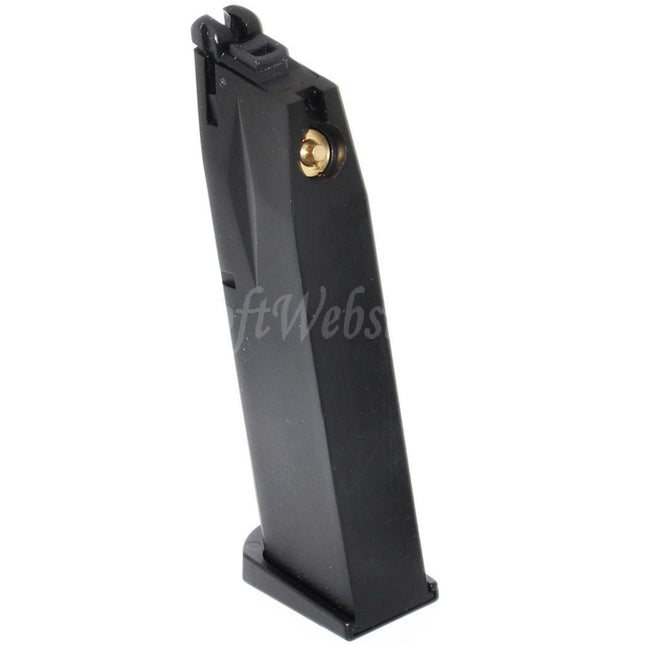 Chargeur CO2 WE (WE-TECH) 26 coups pour pistolets AW MB Series / KJW / Tokyo Marui / WE 902 M9 M92 GBB Airsoft Noir