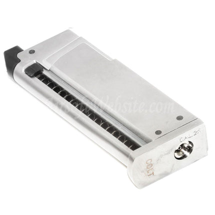 Cybergun 7rd Gas Magazine for WE CT25 COLT JUNIOR .25 Mighty Mouse GBB Pistols Airsoft silver