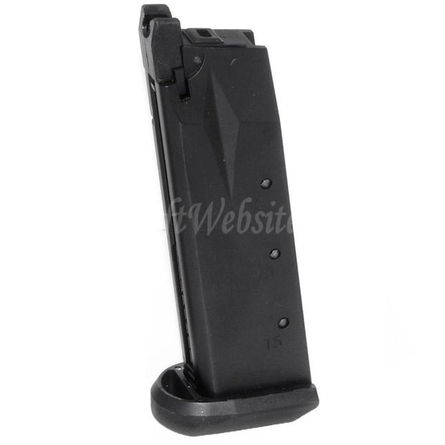 WE (WE-TECH) 23rd Co2 Magazine for STANDARD and COMPACT P99 Series GBB Pistols Airsoft Black