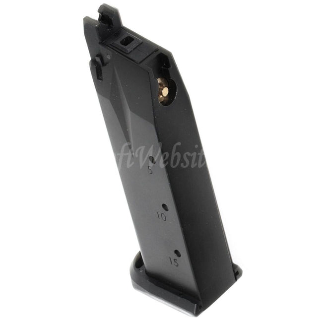 WE (WE-TECH) 23rd Co2 Magazine for STANDARD and COMPACT P99 Series GBB Pistols Airsoft Black