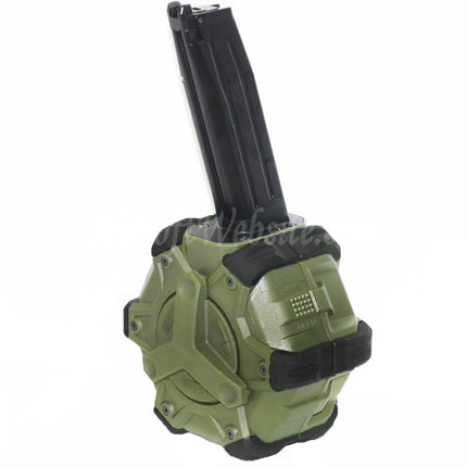 WE (WE-TECH) 350rd Gas Drum Magazine for Hi-Capa GBB Pistols Airsoft