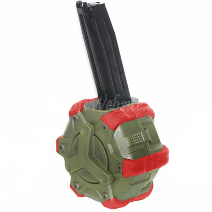 WE (WE-TECH) 350rd Gas Drum Magazine for Hi-Capa GBB Pistols Airsoft