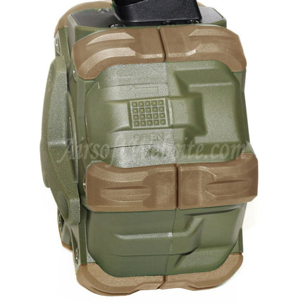 Chargeur à tambour à gaz WE (WE-TECH) 350 cartouches pour pistolets GBB G17, G18C, série G, Airsoft